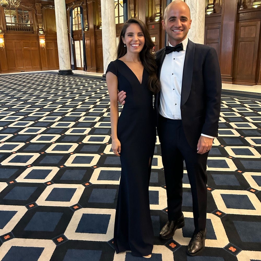 BHLDN Navy Formal Dress